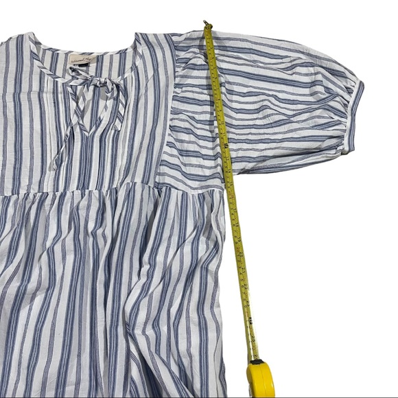 Universal Thread cotton striped babydoll plus size dress - Picture 10 of 12